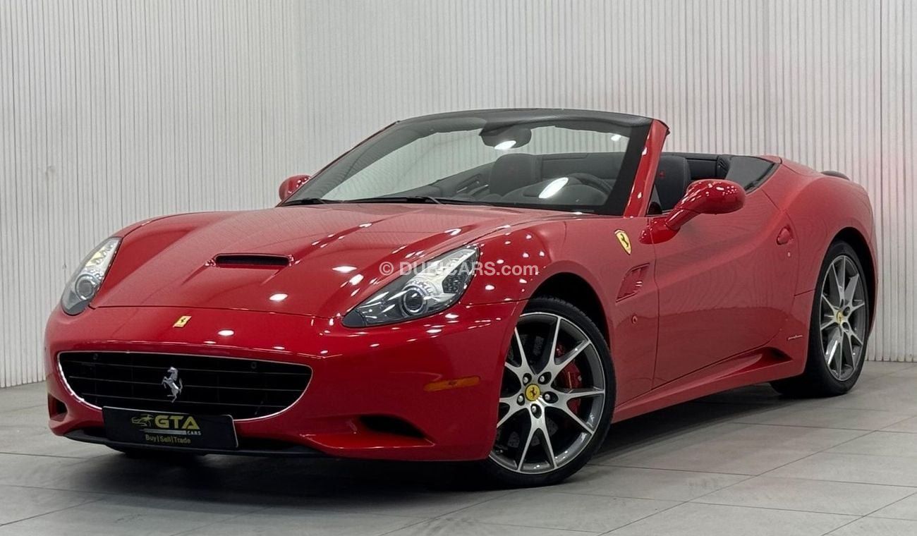 فيراري كاليفورنيا Std 4.3L (460 HP) 2013 Ferrari California, July 2025 Ferrari Warranty, Full Ferrari Service History,