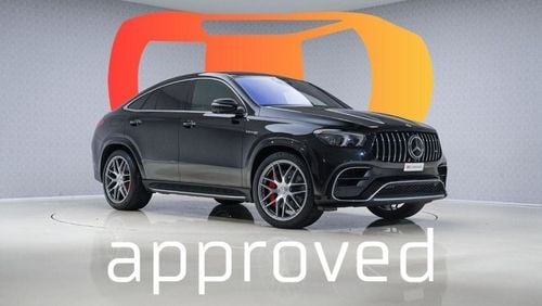 Mercedes-Benz GLE 63 S AMG Coupe - AED 8,823 P/M - 2 Years Warranty