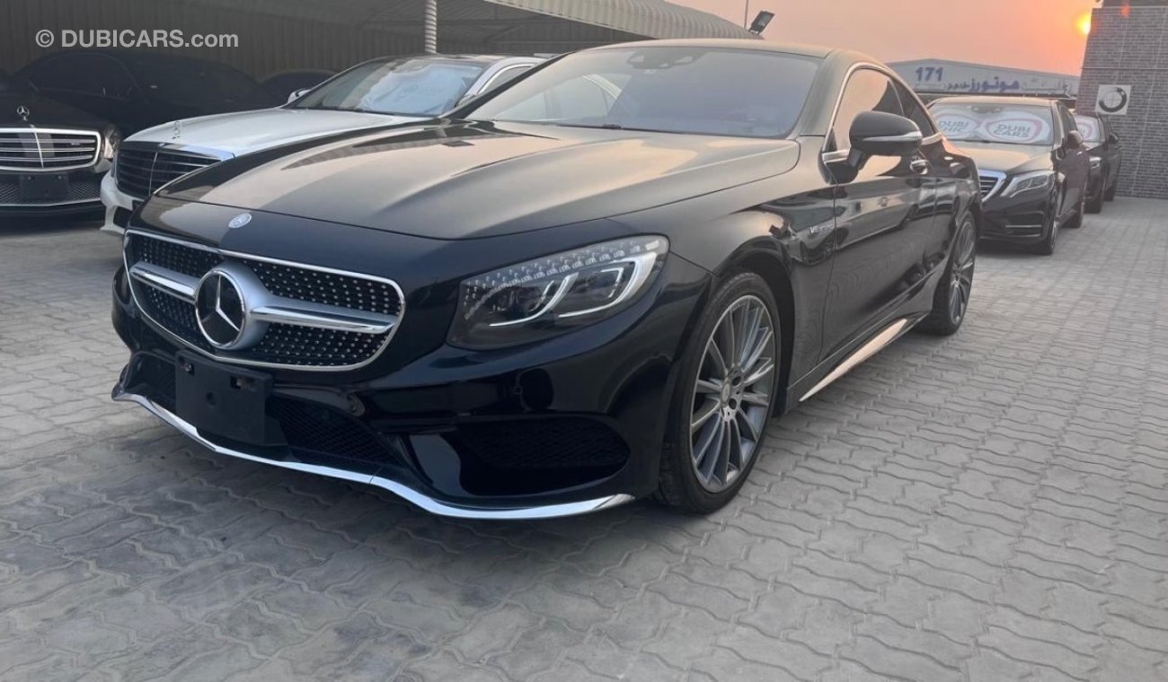 مرسيدس بنز S 550 كوبيه S550 ///AMG COUPE IMPORT JAPAN 2015 SUPER CLEAN