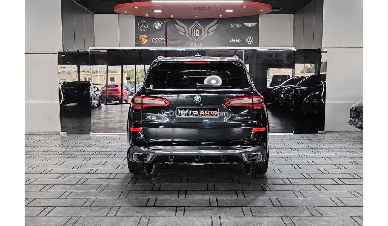 BMW X5 40i M Sport 3.0L AED 2,500 P.M | 2019 BMW X5 M-SPORT | UNDER WARRANTY | ORIGINAL PAINT | FULL PANORA