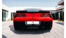 Chevrolet Corvette Grand Sport AED 4430 PM | CORVETTE C7 GRAND COUPE 2017 | GCC | TOP RANGE | LADY DRIVEN