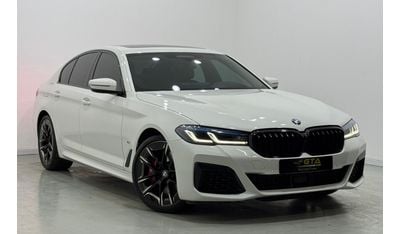 بي أم دبليو 540i M Sport 3.0L 2021 BMW 540i M-Sport, Feb 2026 BMW Warranty + Service Pack, Low Kms, GCC