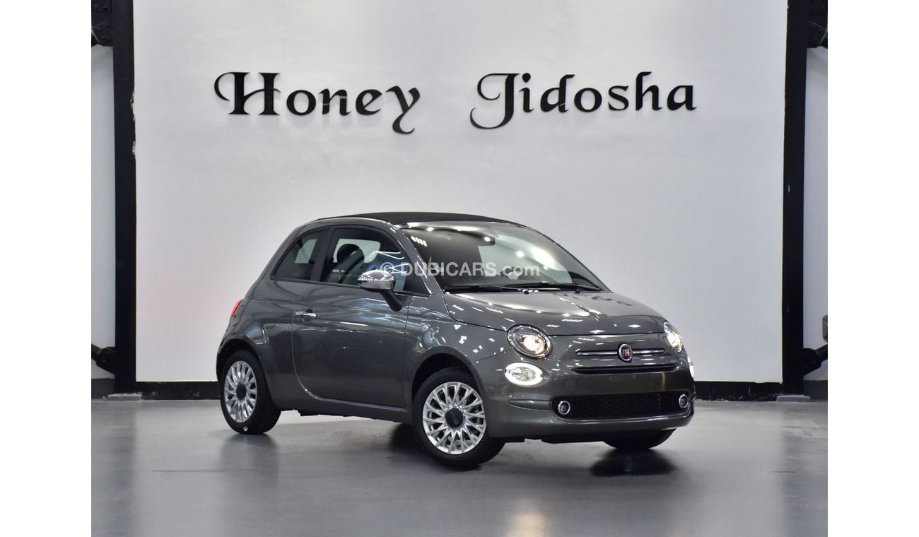 Fiat 500C EXCELLENT DEAL for our Fiat 500 Cabrio 1.4L ( 2024 Model ) in Grey Color GCC Specs