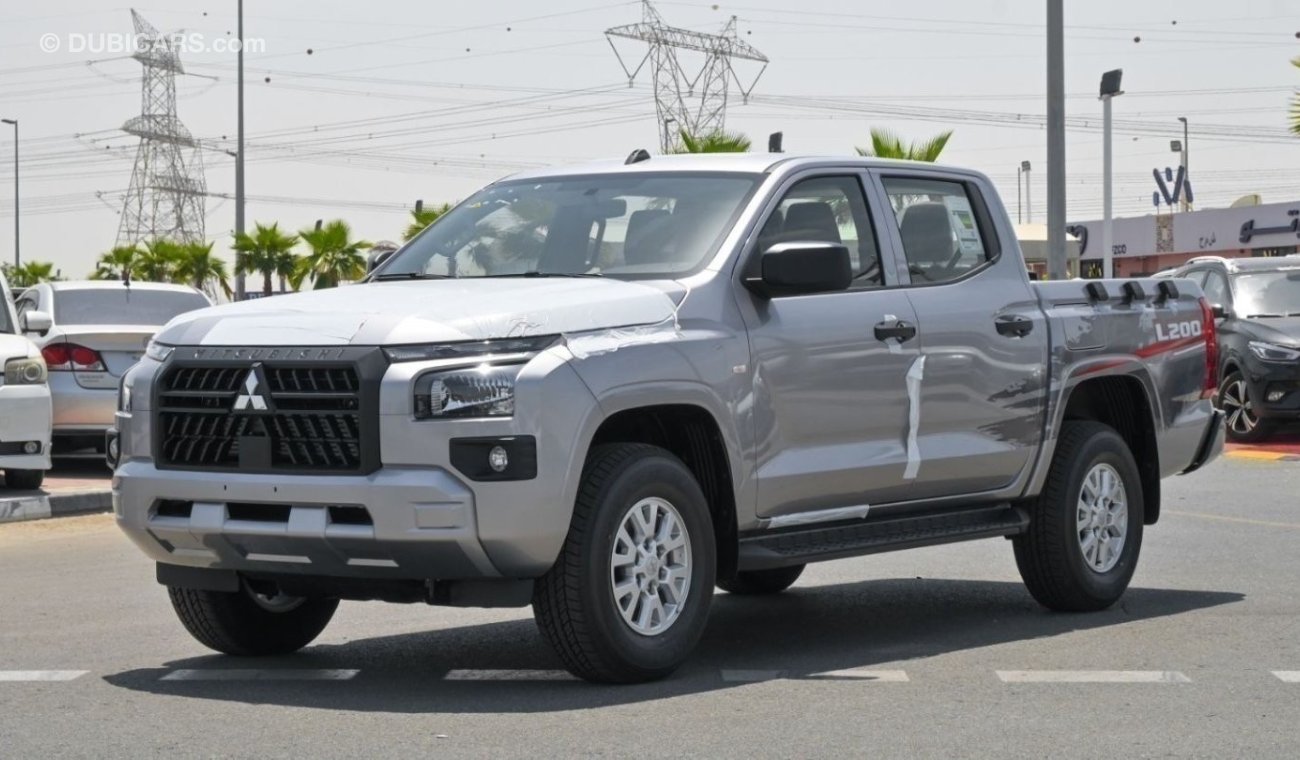 ميتسوبيشي L200 Brand New Mitsubishi L200 2.5L Diesel GLX | Silver/Black | M/T | Euro 4 | 4WD | 2024