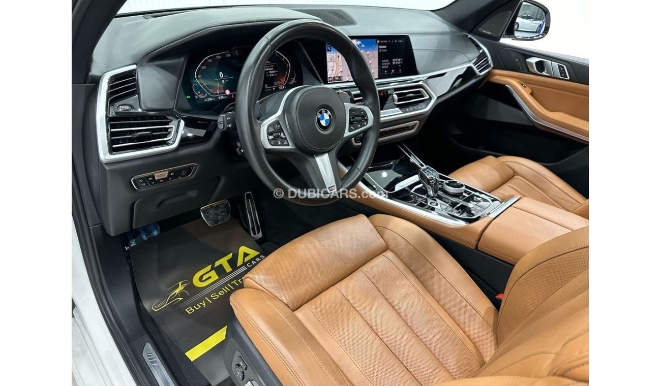 بي أم دبليو X5 40i M سبورت 2020 BMW X5 xDrive40i M-Kit, Nov 2025 BMW Warranty + Service Pack, Full Options, GCC