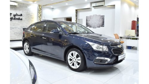 Chevrolet Cruze EXCELLENT DEAL for our Chevrolet Cruze LT ( 2017 Model ) in Blue Color GCC Specs