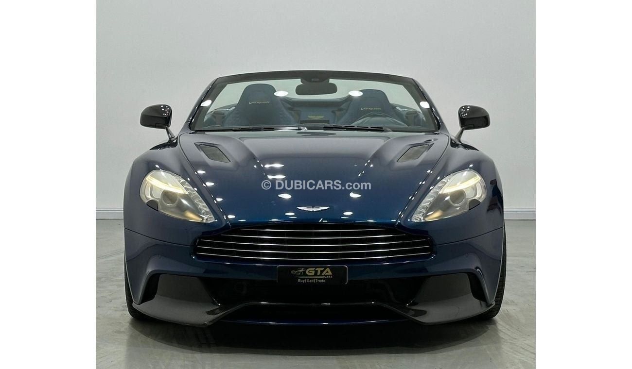 Aston Martin Vanquish Volante 6.0L 2015 Aston Martin Vanquish Volante V12 Convertible, May 2025 Aston Martin Warranty, Low