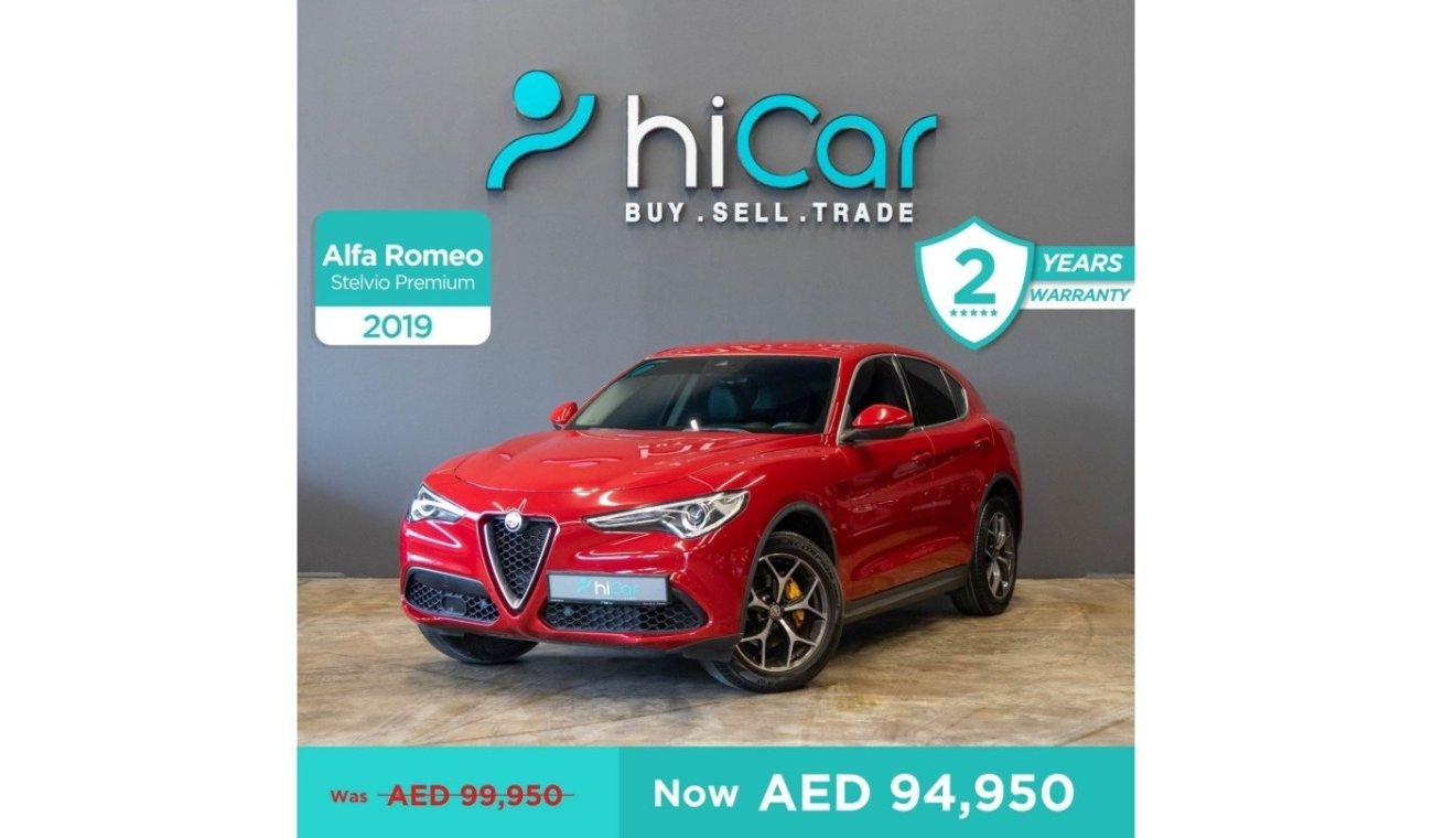 ألفا روميو ستيلفيو AED 1,455pm • 0% Downpayment • Premium • 2 Year Warranty