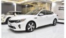 Kia Optima EXCELLENT DEAL for our KIA Optima S ( 2019 Model ) in White Color American Specs