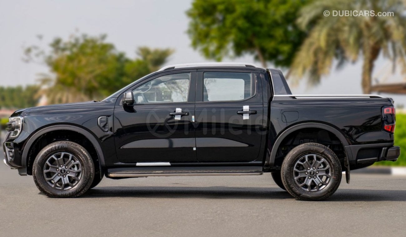 Ford Ranger DC WILDTRAK 2.0L DIESEL 4X4 - ABSOLUTE BLACK: WITH BI-TURBO ENGINE, 360 CAMERA