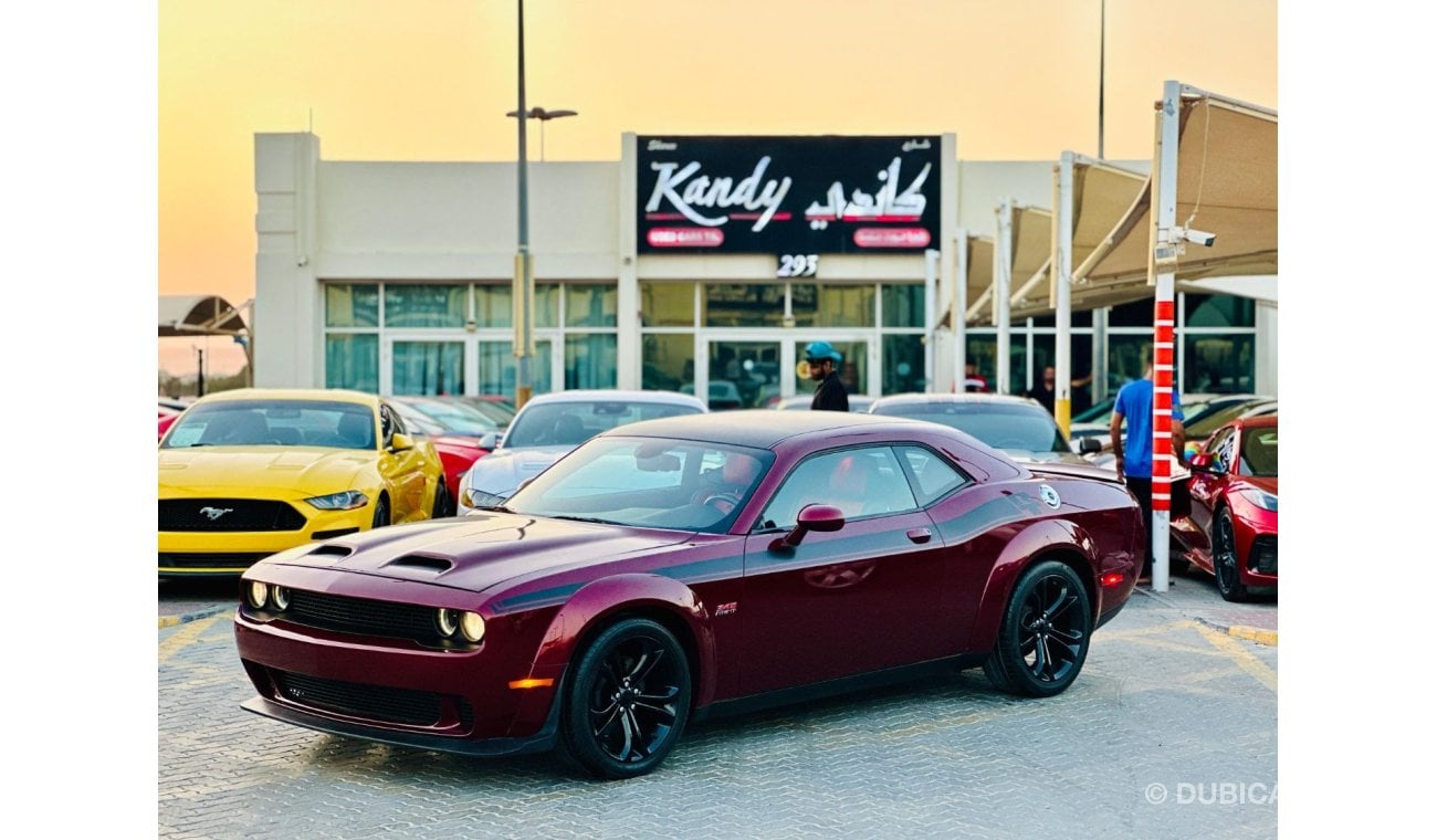 Dodge Challenger R/T | Monthly AED 1300/- | 0% DP | Custom Leather Seats | Touch Screen | # 01603