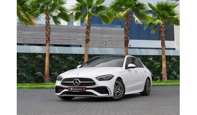 مرسيدس بنز C200 AMG | 3,917 P.M  | 0% Downpayment | Agency Warranty!