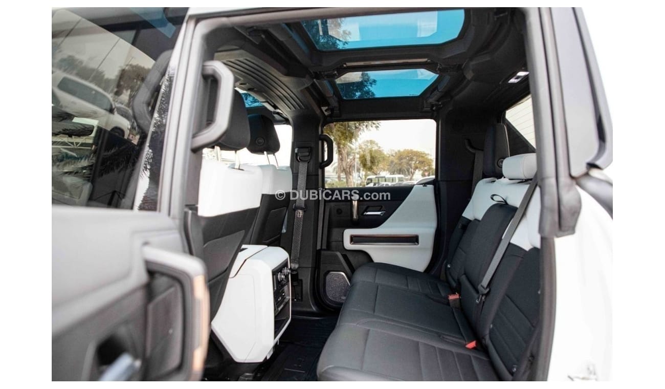 جي أم سي همر EV 2022 GMC Hummer EV Pick Up Edition1 - White inside black & white | Export Only