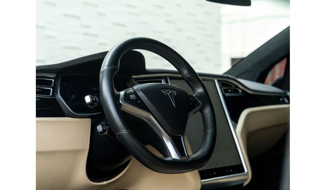 تسلا موديل اكس CASH OFFER!!! TESLA MODEL X P 90D LUDICROUS MODE • 7-SEATER • FULLY LOADED • FULL SERVICE TESLA UAE