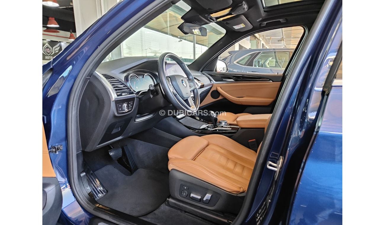 BMW X3 xDrive 30i X Line 2.0L AED 1,700 P.M | 2019 BMW X3 XDRIVE30I X-LINE | UNDER WARRANTY | FULL PANORAMI