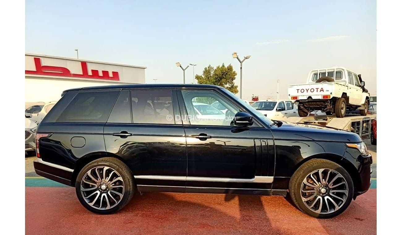 لاند روفر رينج روفر (آخر) Autobiography 5.0 L A/T 2016 MODEL BLACK COLOR USED AS SEEN