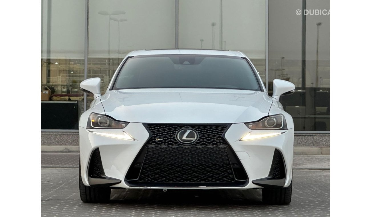 لكزس IS 300 LEXUS IS-300 F SPORT 2019 US GOOD CONDITION INSIDE OUT SIDE