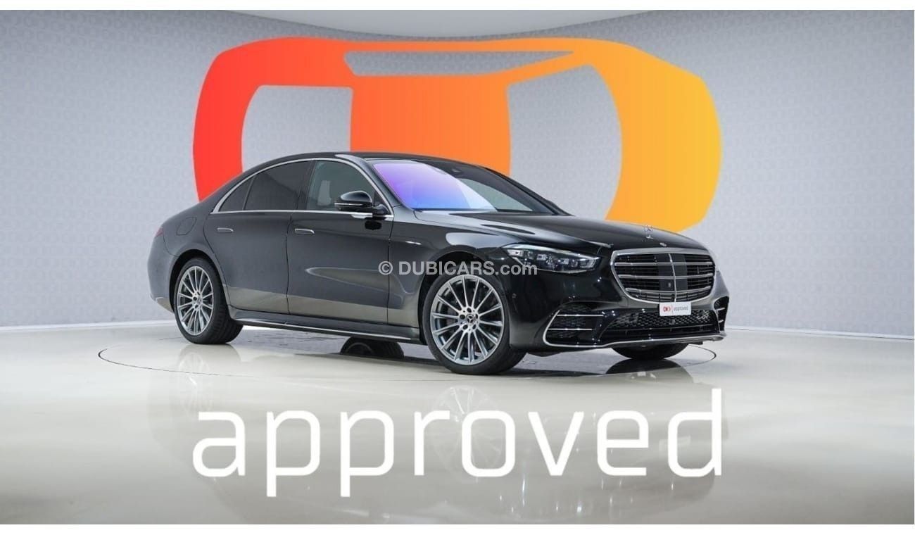 Mercedes-Benz S 500 AMG Line - AED 6,549 P/M - 2 Years Warranty