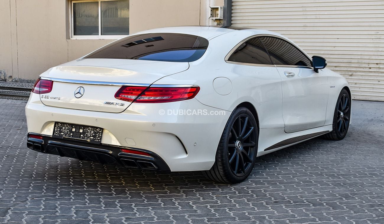 مرسيدس بنز S 63 AMG كوبيه 4Matic