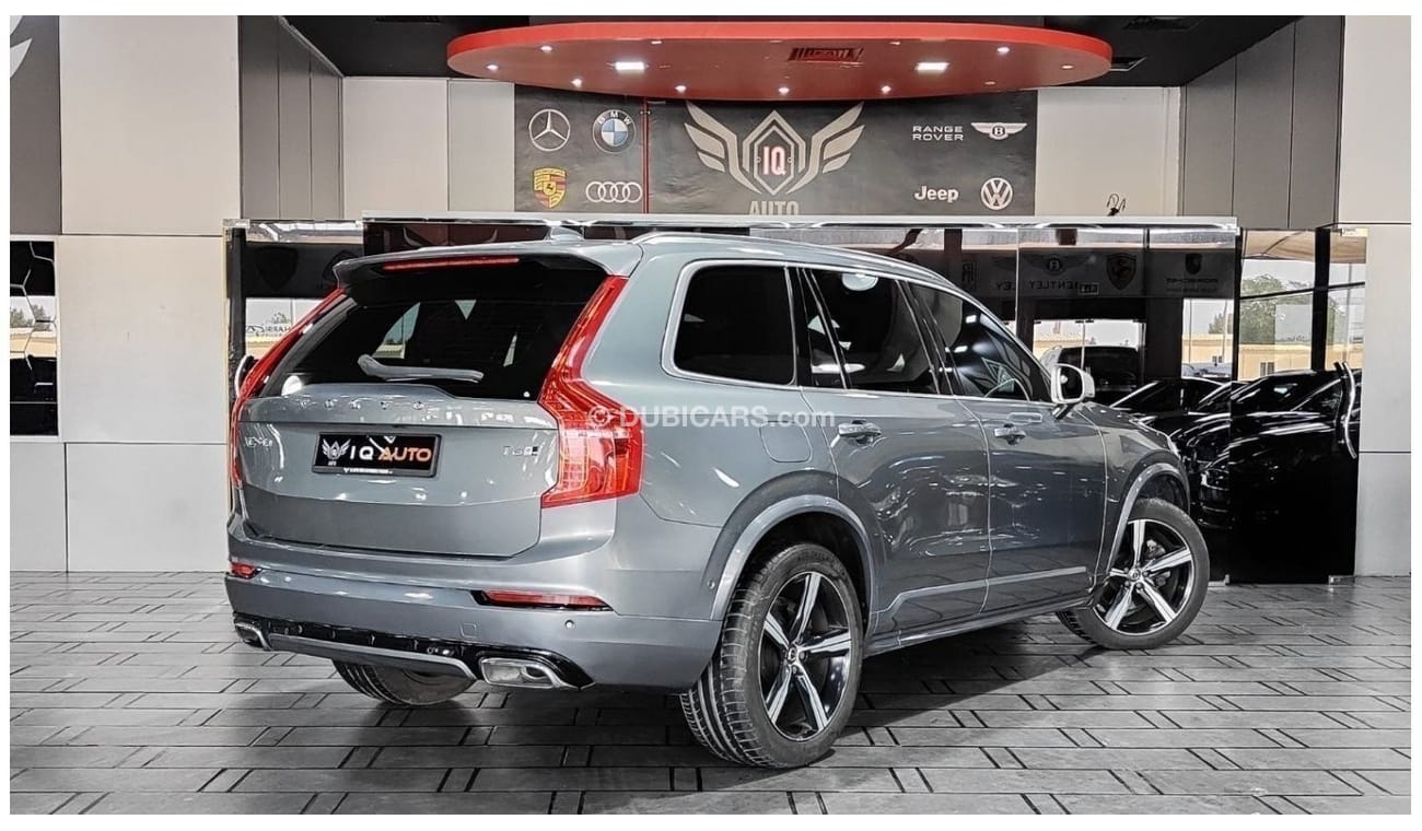 Volvo XC90 R Design AED 2,400 P.M | 2019 VOLVO XC90 T6 R-DESIGN | UNDER WARRANTY | 7 SEATS | GCC | FULLY LOADED