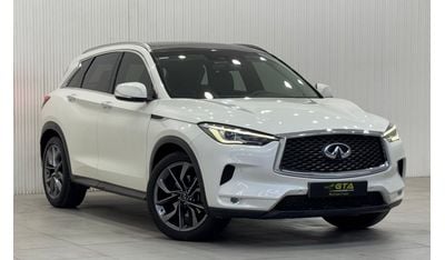 Infiniti QX50 Luxury 2.0L 4WD 2021 Infiniti QX50, 1 Year Warranty + Service Package, Full Service History, GCC