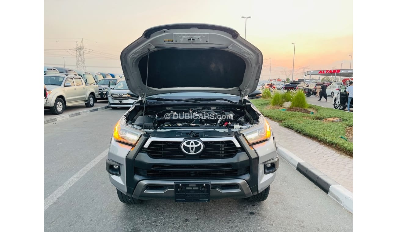 تويوتا هيلوكس Toyota Hilux pickup Adventure 2021 V6 fuel petrol transmission automatic left hand drive under gurra