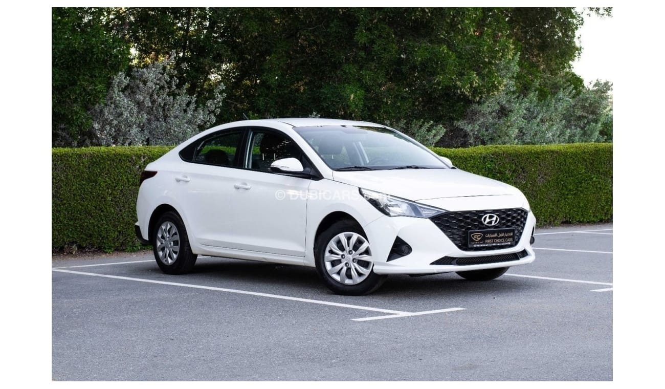 هيونداي أكسنت AED 607/month 2021 | HYUNDAI ACCENT | GL GCC | FULL SERVICE HISTORY | H51565