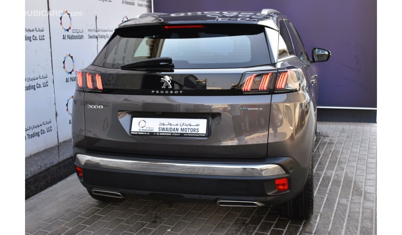 Peugeot 3008 AED 1999 PM GT PHEV 1.6L HYBRID4 GCC MANUFACTURER WARRANTY 2026 OR 100K KM