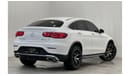 مرسيدس بنز GLC 200 بريميوم 2022 Mercedes GLC200 AMG 4MATIC Coupe, Mar 2027 Mercedes Warranty + Service Pack, Full Optio