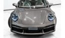 بورش 911 توربو S 2024 Porsche 911 Turbo S, 2029 Porsche Warranty, Slate Grey Interior, Very Low KMs, GCC