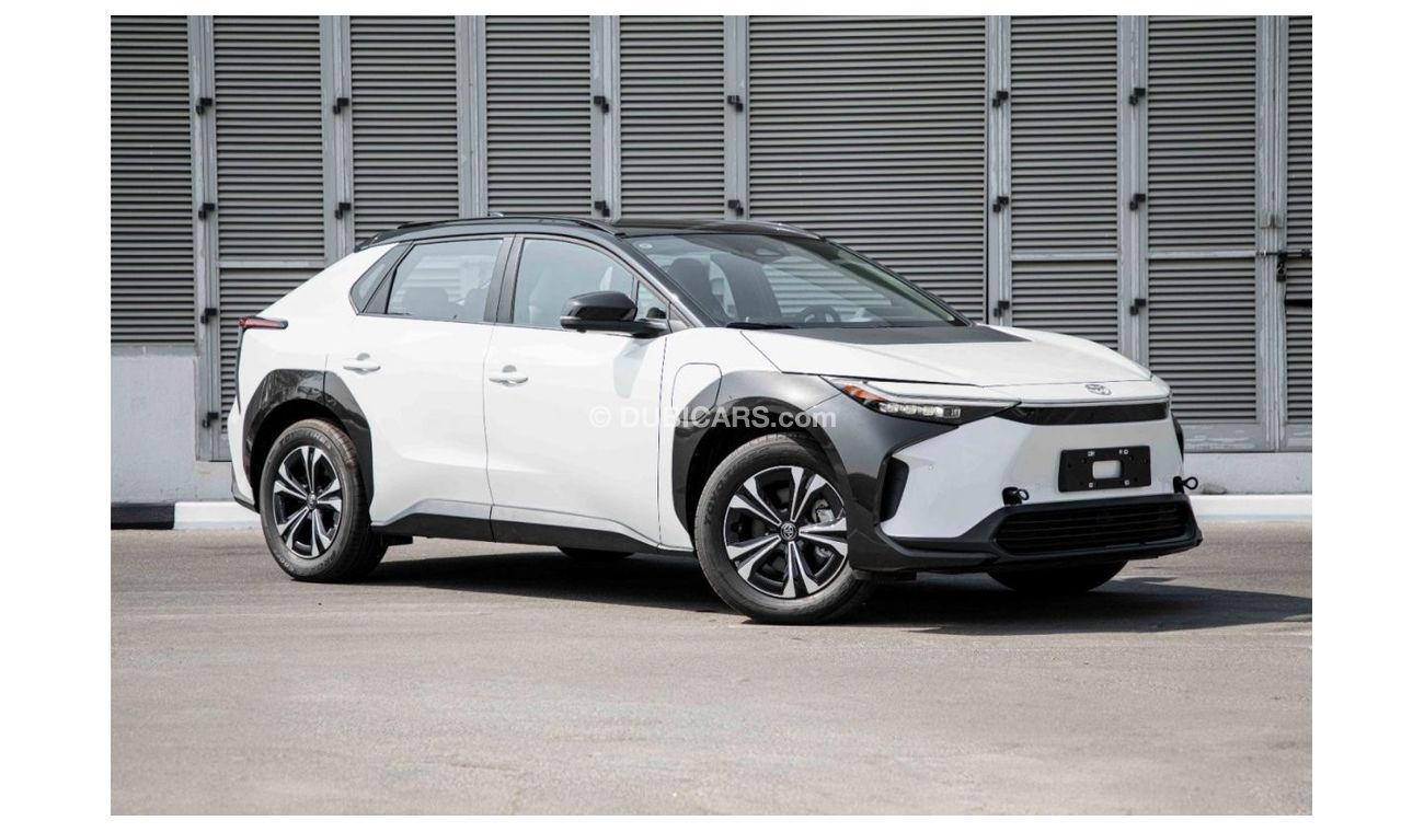 New 2022 Toyota bZ4X Long Range Pro FWD - White Black Dual Ton inside ...