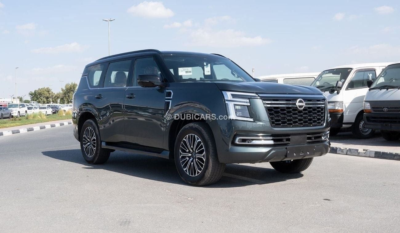 نيسان باترول 2025 Nissan Patrol V6 3.8L SE Platinum Gray (Export Only)