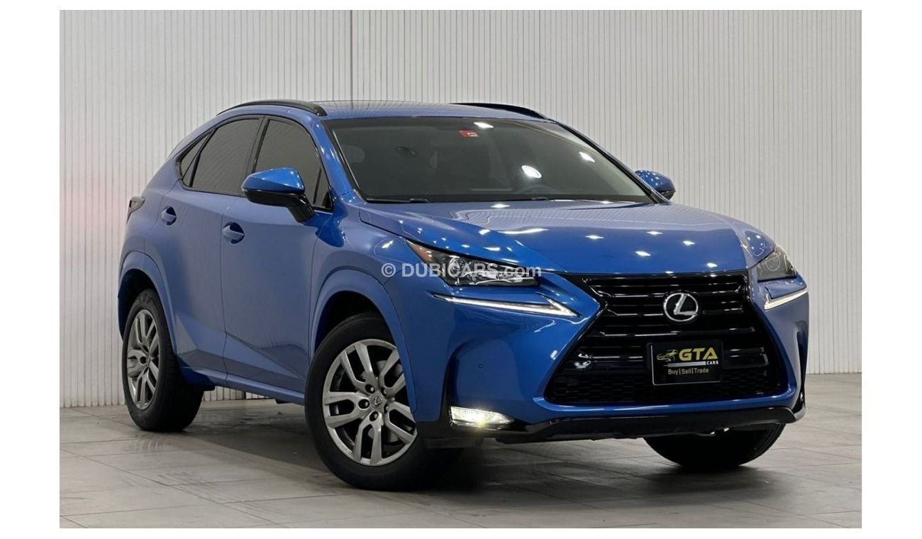 Lexus NX200t 2017 Lexus NX-200T Premier, Warranty, Full Lexus Service History, GCC