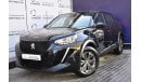 Peugeot 2008 AED 1119 PM ACTIVE 1.2L TC AT GCC MANUFACTURER WARRANTY 2028 OR 100K KM