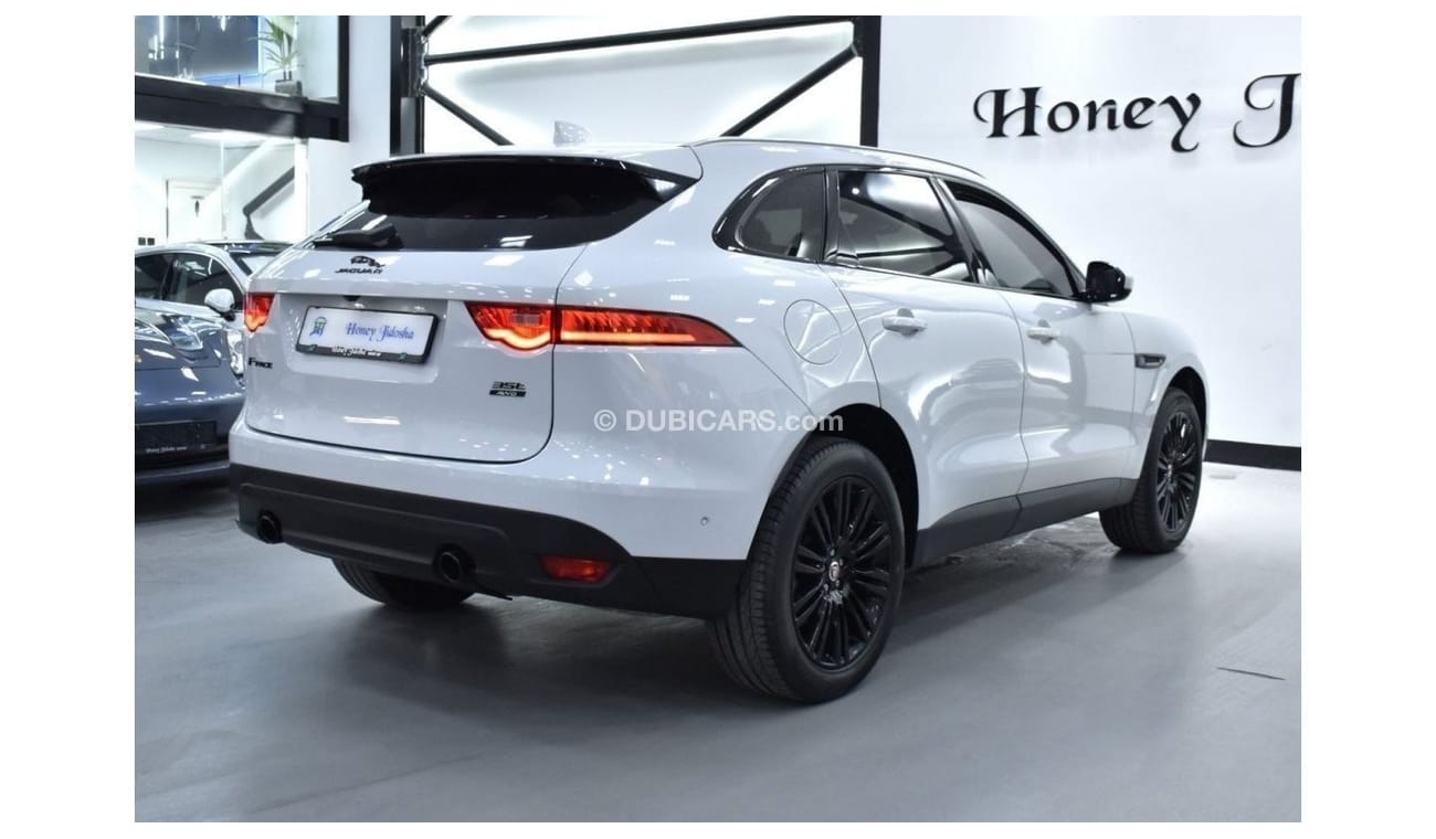 جاكوار F Pace EXCELLENT DEAL for our Jaguar F-Pace 35t AWD ( 2017 Model ) in White Color GCC Specs