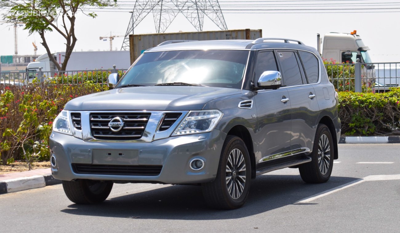 Nissan Patrol SE platinum, V8, 5.6cc with Alloy wheels MY2016