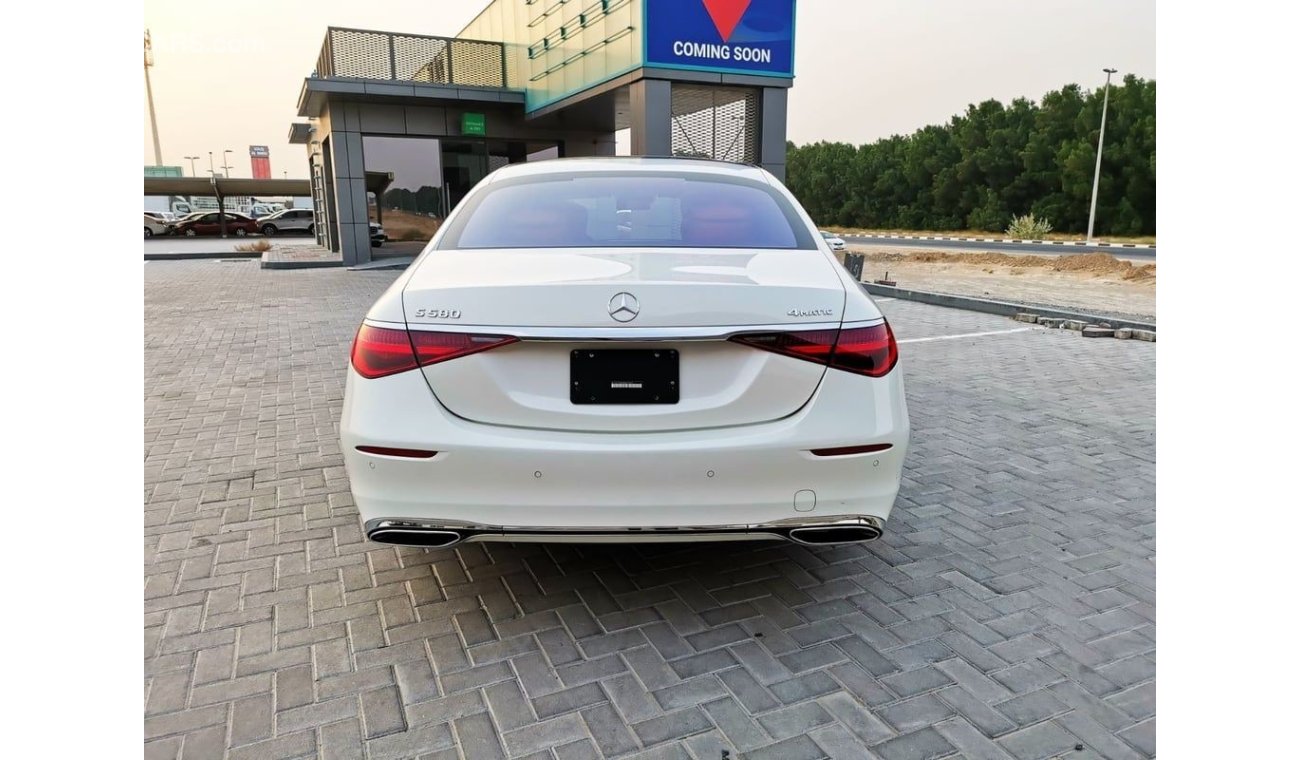 مرسيدس بنز S 580 Mercedes-Benz S-580 ( S-Class ) - 2021 - Pearl White