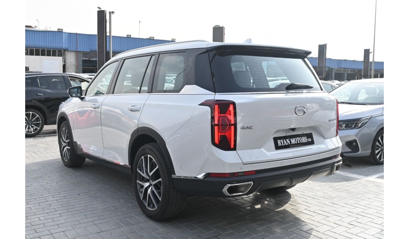 جي إي سي GS 8 GAC GS8 2.0L Turbo, 4WD, 8 Speed AT, 7 Seater, Color White, Model 2024