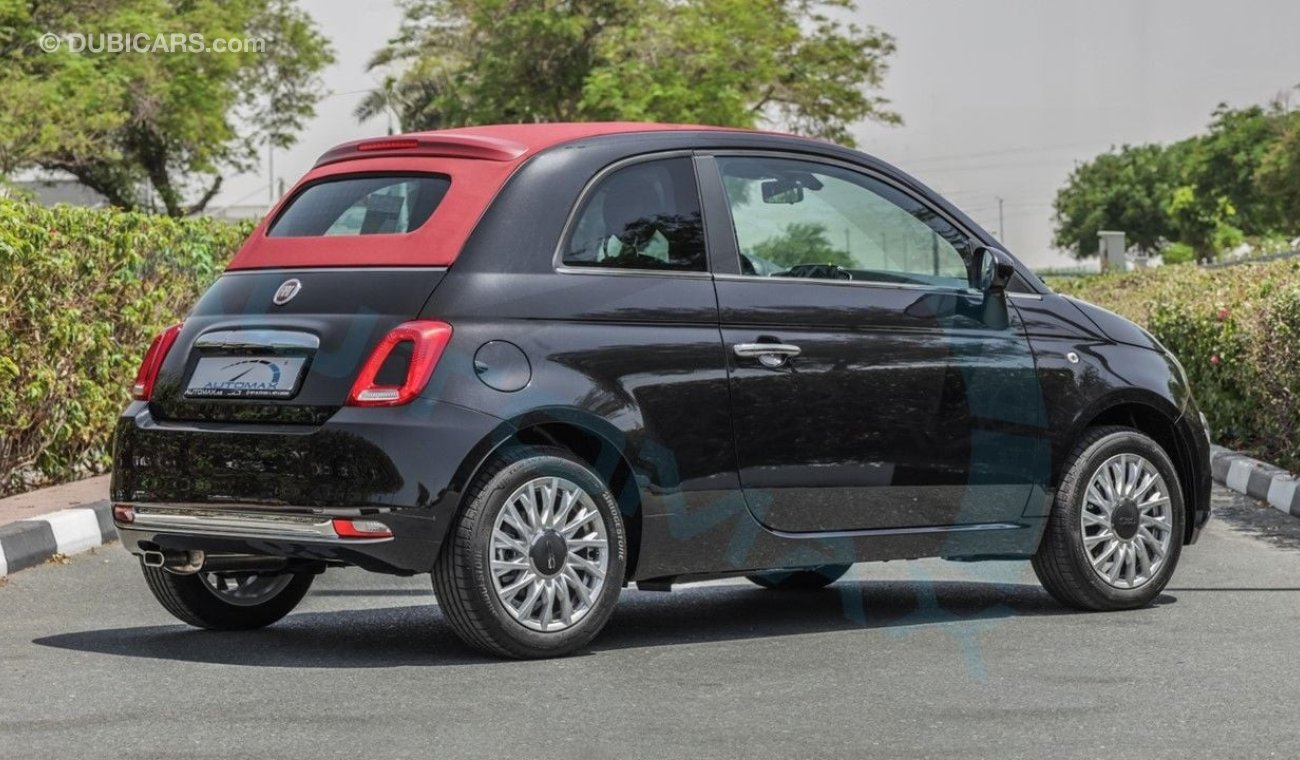 Fiat 500 (НА ЭКСПОРТ , For Export) Cabrio 1.4L FWD , 2024 GCC , 0Km , Без пробега