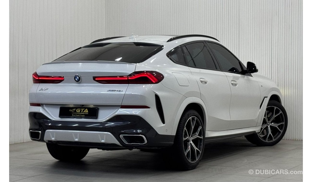 بي أم دبليو X6 2020 BMW X6 xDrive40i, Feb 2025 AGMC Warranty + Service Package, AGMC Full Service History, GCC