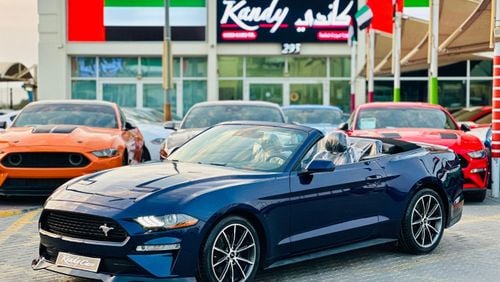 فورد موستانج EcoBoost Convertible | Monthly AED 1150/- | 0% DP | Blindspot | Memory Seats | # 72721