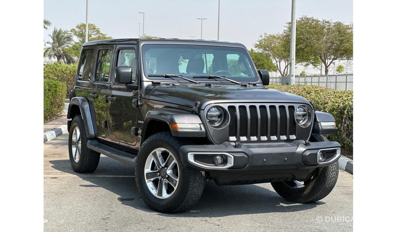 Jeep Wrangler Jeep Wrangler Sahara Unlimited / GCC / 2018 / Full Service History / Perfect Condition / 1840 Dirham