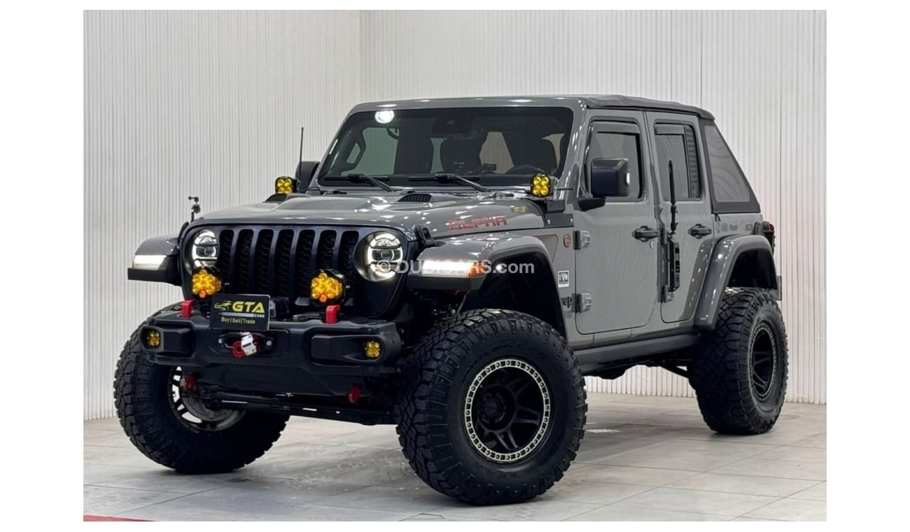 Jeep Wrangler 2018 Jeep Wrangler Unlimited Sport, Full Service History, Fully Modified, GCC