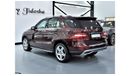 مرسيدس بنز ML 350 EXCELLENT DEAL for our Mercedes Benz ML350 ( 2014 Model ) in Burgundy Color GCC Specs