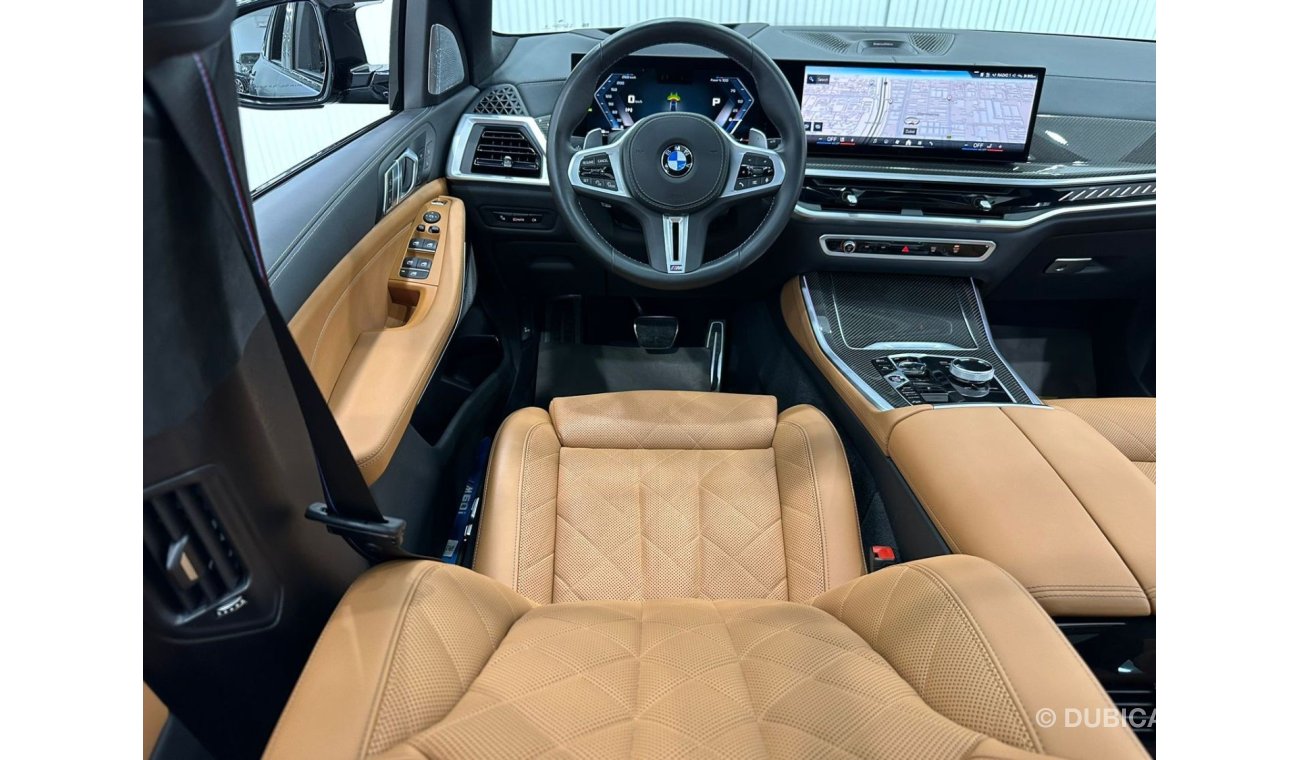 بي أم دبليو X5 M 2024 BMW X5 M60i xDrive, July 2028 BMW Warranty + Service Pack, Fully Loaded, Very Low Kms, GCC