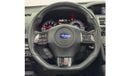 Subaru Impreza WRX 2021 Subaru WRX STI Manual Transmission, Warranty, Full Subaru Service History, GCC