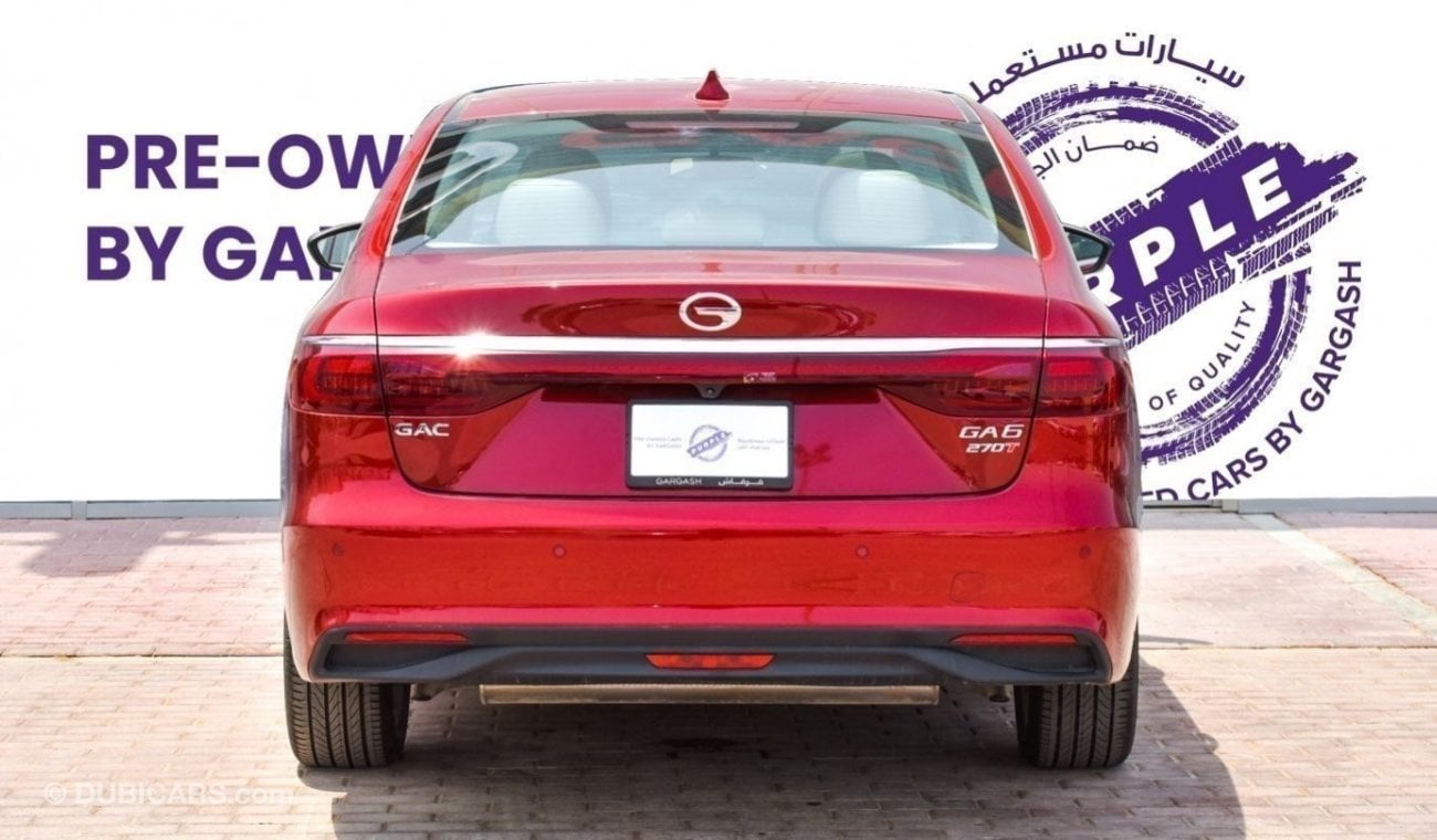 جي إي سي GA 6 GL 1.5T | 2022 | Warranty | Service History | Low Mileage