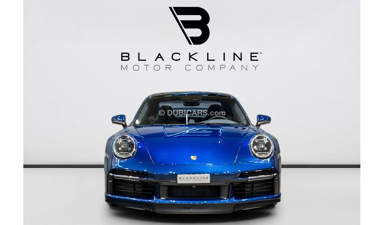 بورش 911 Turbo 3.8L (575 HP) Coupe 2024 Porsche Turbo, 2029 Porsche Warranty, Gentian Blue Metallic, Low KMs,