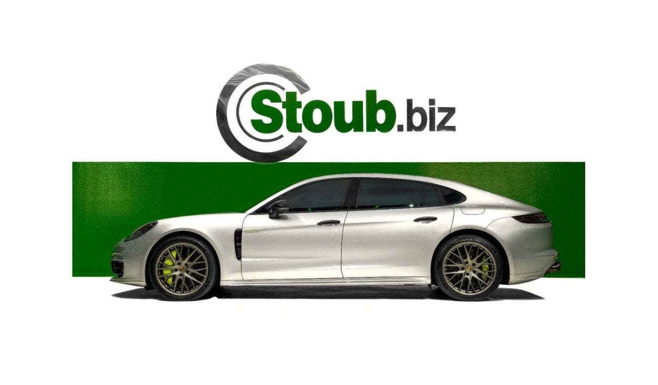 بورش باناميرا توربو أس إكسيكيتيف PANAMERA TURBO S E-HYBRID EXECUTIVE -SPORT EXHAUST- SPORT DESIGN PACKAGE -REAR SEAT ENTERTAINMENT