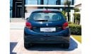 Peugeot 208 Active Plus AED 380 PM | PEUGEOT 208 2019 | GCC SPECS |  HATCHBACK | MINT CONDITION |  0% DOWNPAYMEN